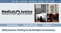 Desktop Screenshot of medicaljustice.org.uk